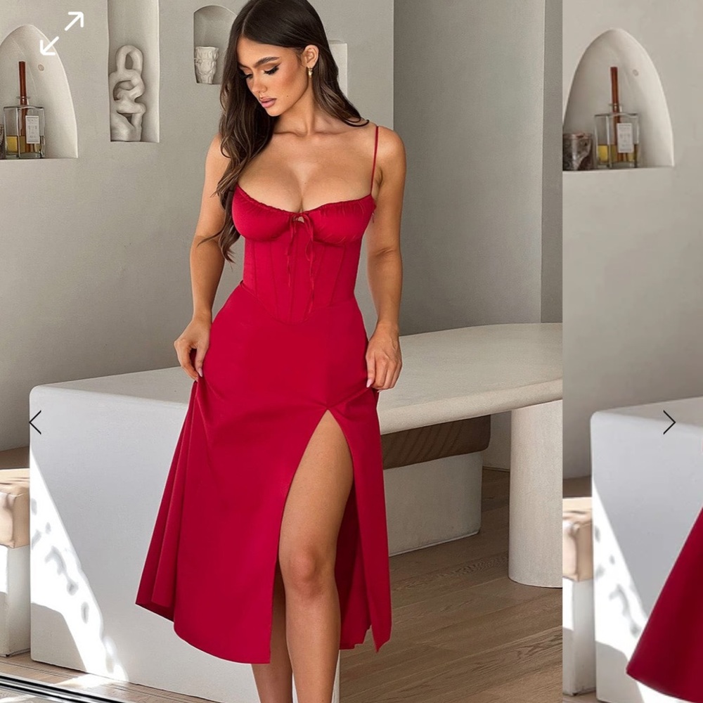 Babyboo Fashion Deanna Midi Dress
